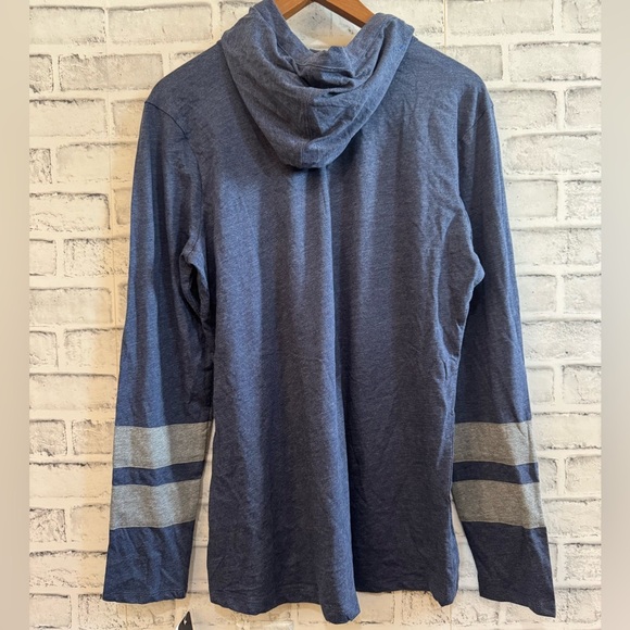 NWOT Women’s NHL Seattle Kraken long sleeve hooded lightweight pullover Large - Picture 2 of 5